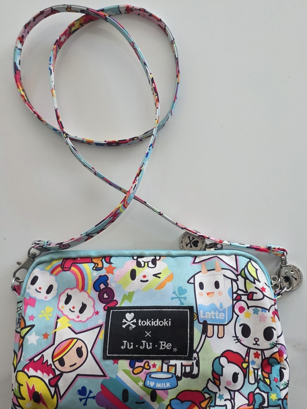 Ju-Ju-Be Tokidoki Unikiki 2.0 Be Quick Wristlet Diaper Clutch with Strap